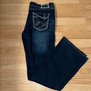 Stylish Dark Blue Women's Jeans